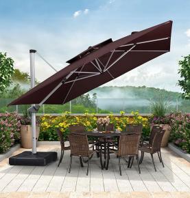 What is a cantilever patio umbrella？